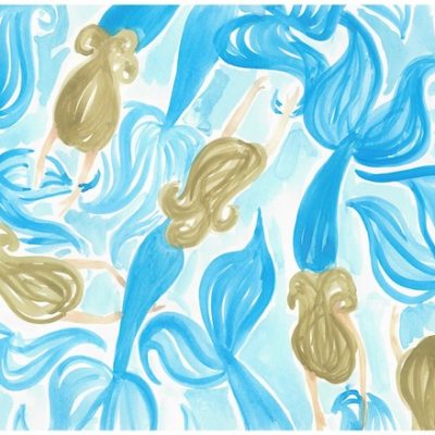 blue-and-brunette-mermaid-print