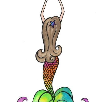 rainbow-brunette-mermaid